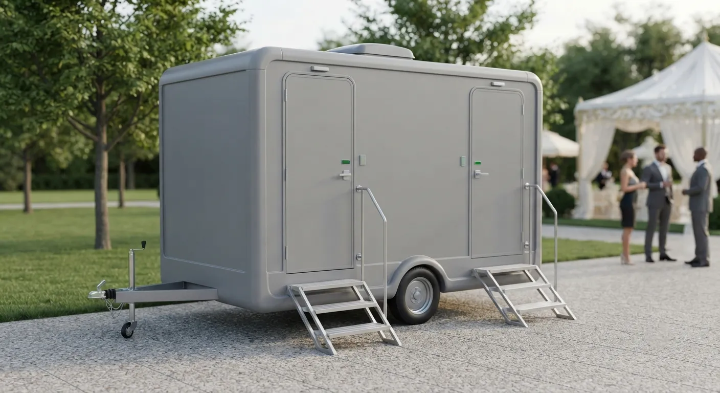 2 Stall Restroom Trailer in West Gulfport, MS