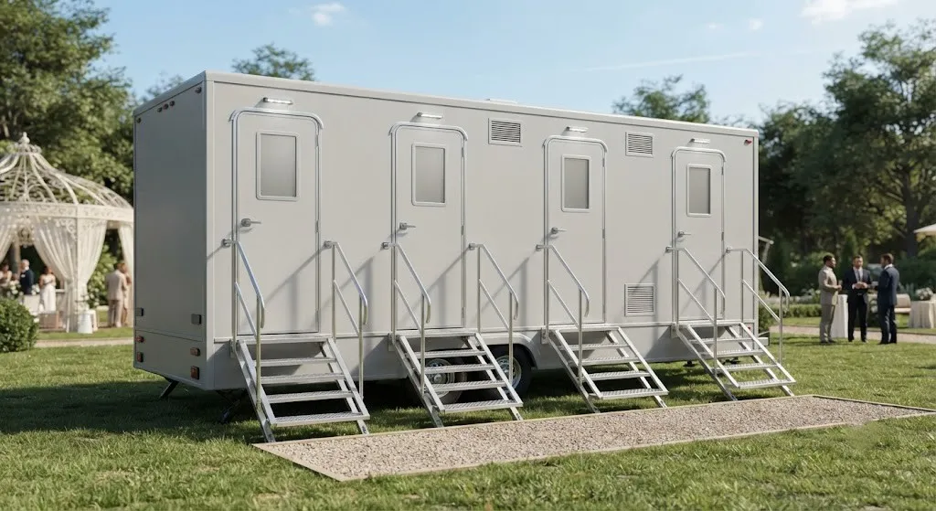 4 Stall Restroom Trailer in West Gulfport, MS