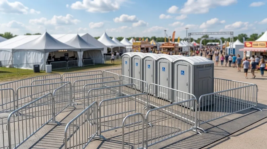 Crowd Control Barrier Rental in West Gulfport, MS