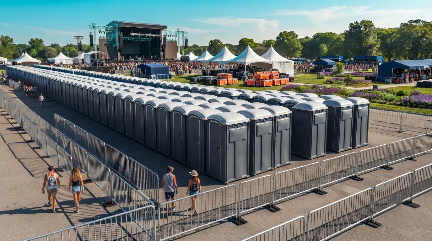 Festival Restroom Rental in West Gulfport, MS