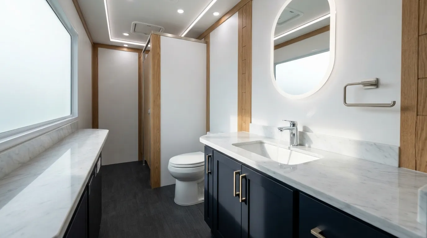 Luxury Restroom Trailer in West Gulfport, MS